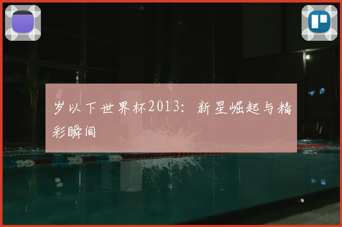岁以下世界杯2013:新星崛起与精彩瞬间