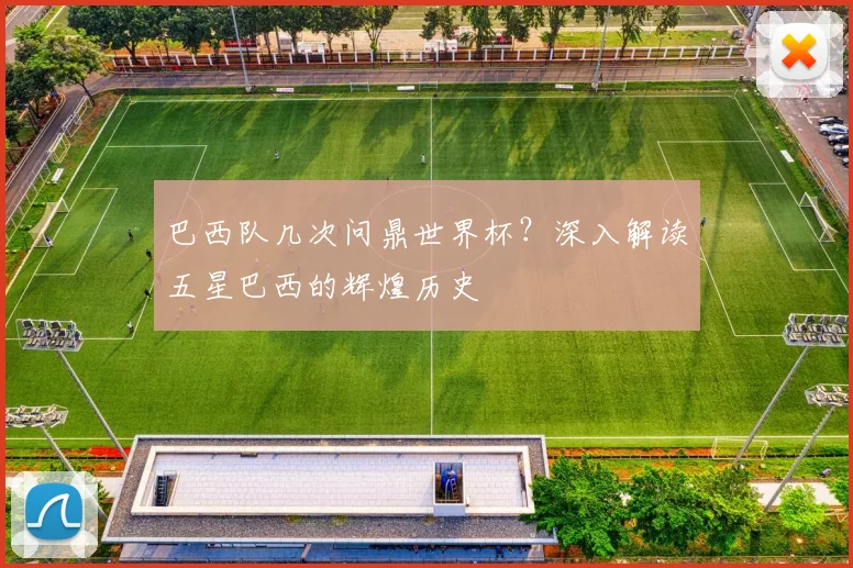 巴西队几次问鼎世界杯?深入解读五星巴西的辉煌历史