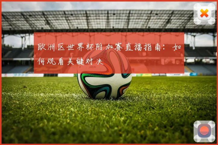 欧洲区世界杯附加赛直播指南：如何观看关键对决